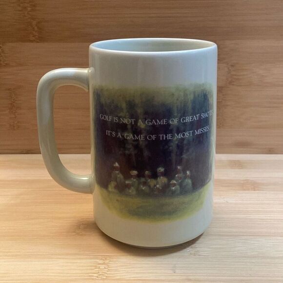 Vintage Otagiri Japan Golf Golfing Old Fashioned Golfer Knickers Coffee Cup Mug - Picture 3 of 11